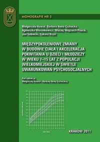 Międzypokoleniowe zmiany w budowie - okłakda ebooka