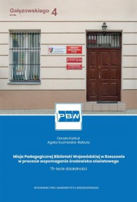 Misja Pedagogicznej Biblioteki - okłakda ebooka