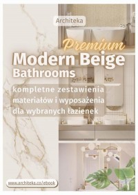 Nowoczesne łazienki premium - przydatne - okłakda ebooka