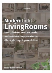 Nowoczesny pokój dzienny - przydatne - okłakda ebooka