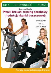 Płaski brzuch, trening aerobowy - okłakda ebooka