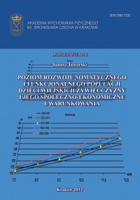 Poziom rozwoju somatycznego i funkcjonalnego - okłakda ebooka