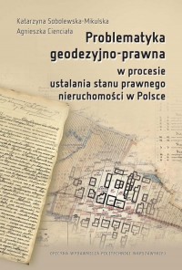 Problematyka geodezyjno-prawna - okłakda ebooka