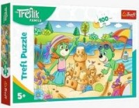 Puzzle 100 Dzień Treflików TREFL - zdjęcie zabawki, gry