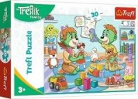 Puzzle 30 Radosna Rodzina Treflików - zdjęcie zabawki, gry