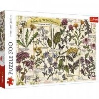 Puzzle 500 Zielnik: Zioła lecznicze - zdjęcie zabawki, gry