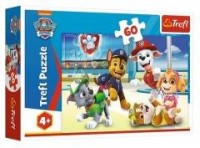 Puzzle 60 W świecie Piesków TREFL - zdjęcie zabawki, gry