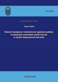 Reakcje fizjologiczne i biochemiczne - okłakda ebooka