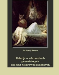 Relacje o zdarzeniach prawdziwych - okłakda ebooka