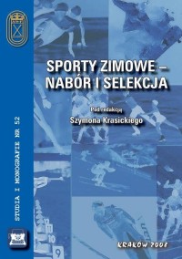 Sporty zimowe – nabór i selekcja - okłakda ebooka