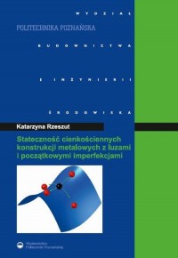 Stateczność cienkościennych konstrukcji - okłakda ebooka