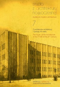 Studia z Architektury Nowoczesnej. - okłakda ebooka