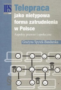 Telepraca jako nietypowa forma - okłakda ebooka