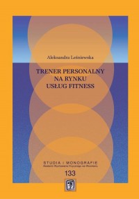 Trener personalny na rynku usług - okłakda ebooka