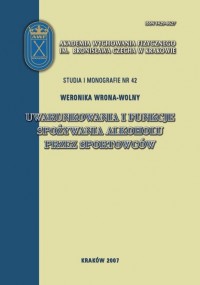 Uwarunkowania i funkcje spożywania - okłakda ebooka