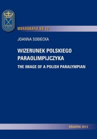Wizerunek polskiego paraolimpijczyka - okłakda ebooka
