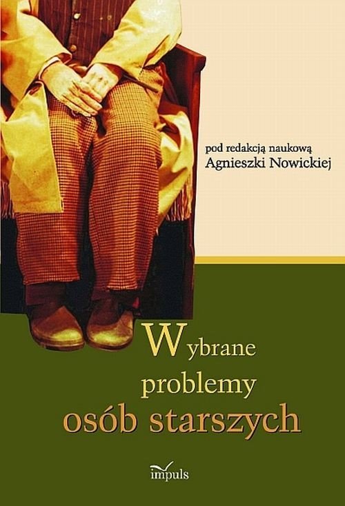 Wybrane problemy osób starszych - okłakda ebooka