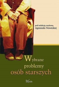 Wybrane problemy osób starszych - okłakda ebooka