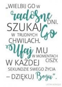 A Kartka składana - Wielbij go - okładka książki