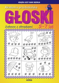 Akademia przedszkolaka. Głoski. - okładka książki