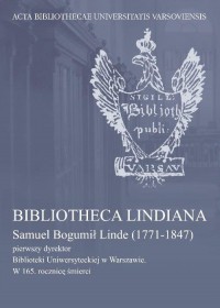 Bibliotheca Lindiana : Samuel Bogumił - okłakda ebooka