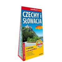 Czechy i Słowacja laminowana mapa - okładka książki