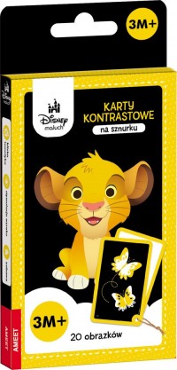 Disney Maluch. Karty kontrastowe - okładka książki