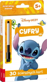 Disney Uczy. Cyfry. Karty - okładka książki