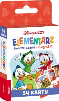 Disney Uczy. Tworzę zdania i czytam. - okładka książki