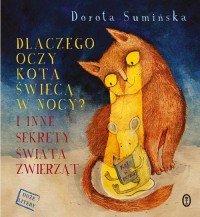 Dlaczego oczy kota świecą w nocy? - okładka książki