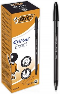 Długopis Cristal Exact czarny (20szt) - zdjęcie produktu