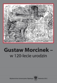 Gustaw Morcinek - w 120-lecie urodzin - okłakda ebooka