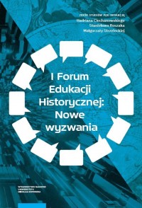 I Forum Edukacji Historycznej: - okładka książki