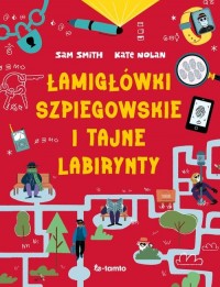 Łamigłówki szpiegowskie i tajne - okładka książki