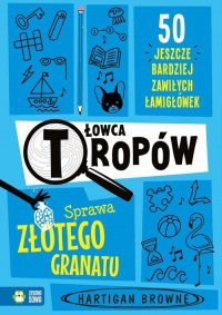 Łowca tropów. Sprawa złotego granatu - okładka książki