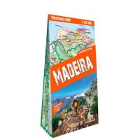 Madera (Madeira); laminowana mapa - okładka książki