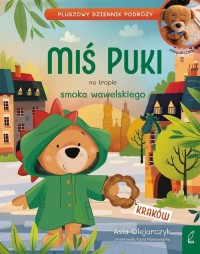 Miś Puki na tropie smoka wawelskiego - okładka książki