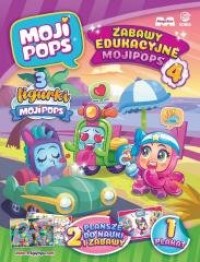 MojiPops Zabawy Edukacyjne cz. - okładka książki