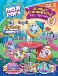 MojiPops Zabawy Edukacyjne cz. - okładka książki
