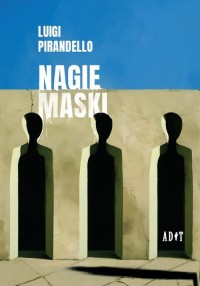 Nagie maski - okładka książki