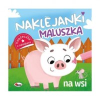 Naklejanki maluszka. Na wsi - okładka książki