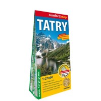 Tatry laminowana mapa turystyczna - okładka książki