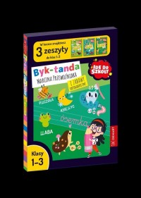Teczka - Idę do szkoły. Byk-tanda - okładka książki
