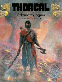 Thorgal. Szkarłatny ogień. Tom - okładka książki