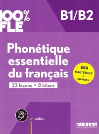 100% FLE Phonetique essentielle - okładka podręcznika
