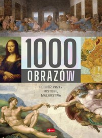 1000 obrazów Podróż przez historię - okładka książki