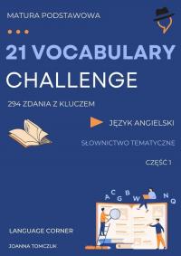21 VOCABULARY CHALLENGE: Matura - okłakda ebooka