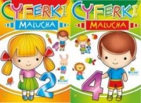 (210) Cyferki malucha MIX - okładka książki