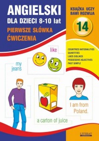 Angielski dla dzieci 14. Pierwsze - okłakda ebooka