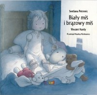 Biały miś i brązowy miś - okładka książki